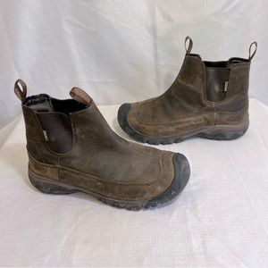 Keen Anchorage ll waterproof chelsea slip on hiking outdoor boots size 10.5